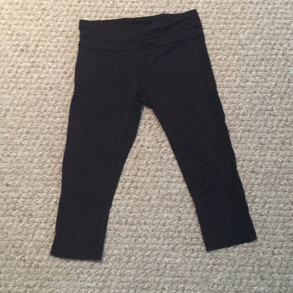 Lululemon cropped running tights size 6